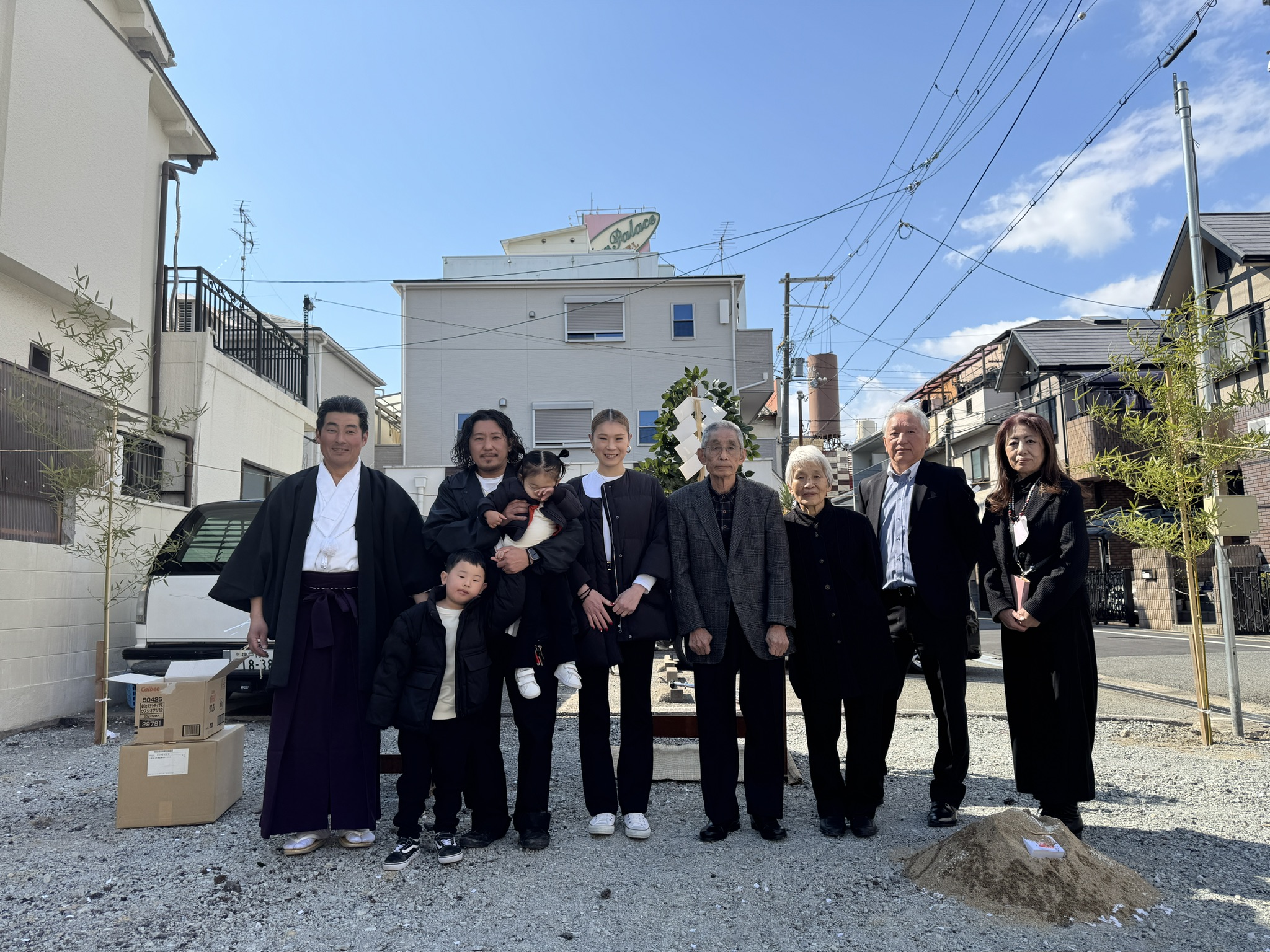 尼崎市東難波町 注文住宅N様邸の地鎮祭でした！