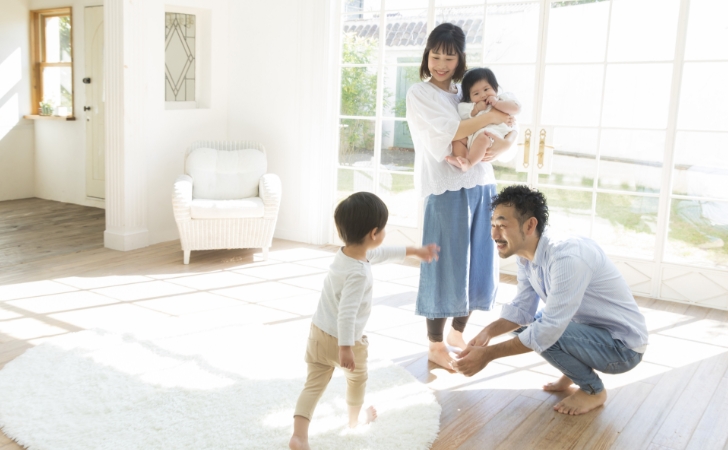 我が家がまるで森の中、自然あふれるやさしい空間。 写真